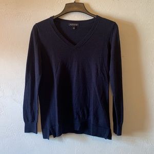 *SOLD* Banana Republic Navy 100% Merino Wool Sweater